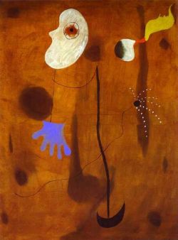 Peinture sur toile de Miro Untitled - 1925 reproduction peinte à la main