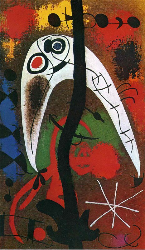 Miro Woman And Bird In The Night 2