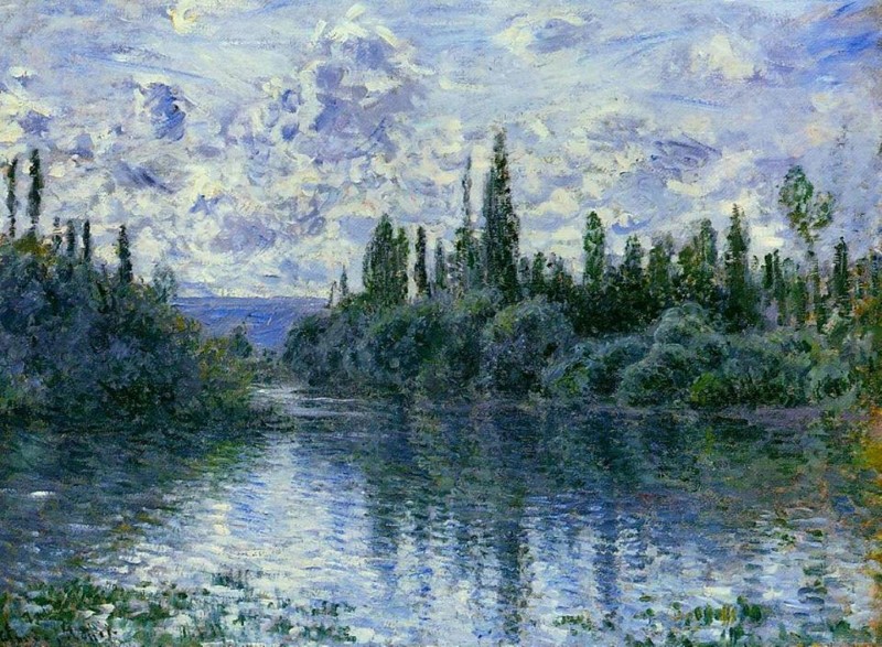Monet, Arm Of The Seine Near Vetheuil 1878