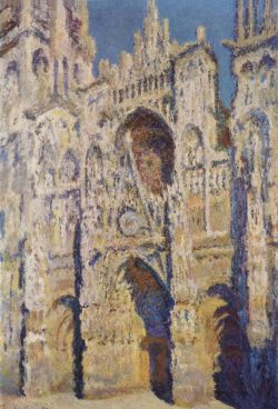 Peinture sur toile de Monet Cathedrale De Rouen reproduction peinte à la main