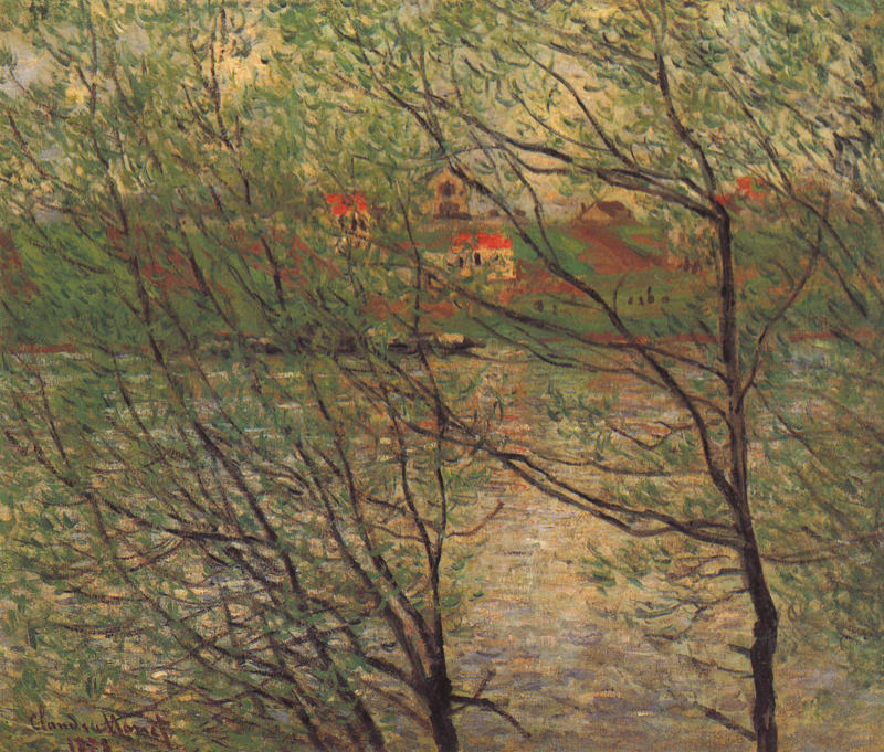 Monet Ile De La Grande Jatte Depuis La Rive