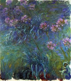 Peinture sur toile de Monet Jewelry Lilies reproduction peinte à la main