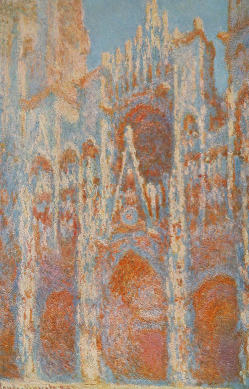 Monet La Cathedrale De Rouen - Facade Au Lever Du Soleil