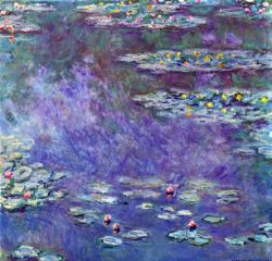 Peinture sur toile de Monet Le Pont Aux Nenuphars 3 reproduction peinte à la main