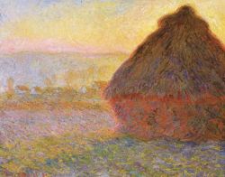 Peinture sur toile de Monet Meule De Foin reproduction peinte à la main