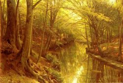 Monsted A Woodland Stream reproduction peinte à la main