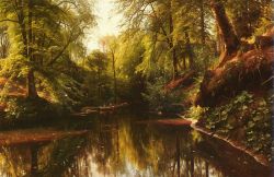 Monsted At Seaby - 1914 reproduction peinte à la main