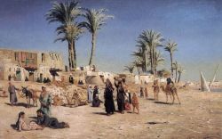 Monsted In The Outskirts Of Cairo reproduction peinte à la main