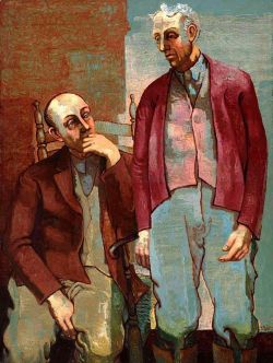 Morris Kantor The Brothers 1934 reproduction peinte à la main