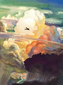 Peinture sur toile de N. C. Wyeth The Air Mail 1938 reproduction peinte à la main