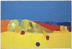 Peinture sur toile de Nicolas De Stael Agrigente 1953 reproduction peinte à la main
