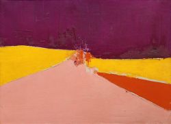 Peinture sur toile de Nicolas De Stael Agrigente 1954 reproduction peinte à la main