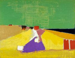 Peinture sur toile de Nicolas De Stael Agrigente Sicile 1953 reproduction peinte à la main