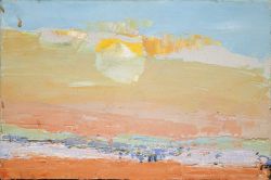 Peinture sur toile de Nicolas De Stael Ciel De Vaucluse 1953 reproduction peinte à la main
