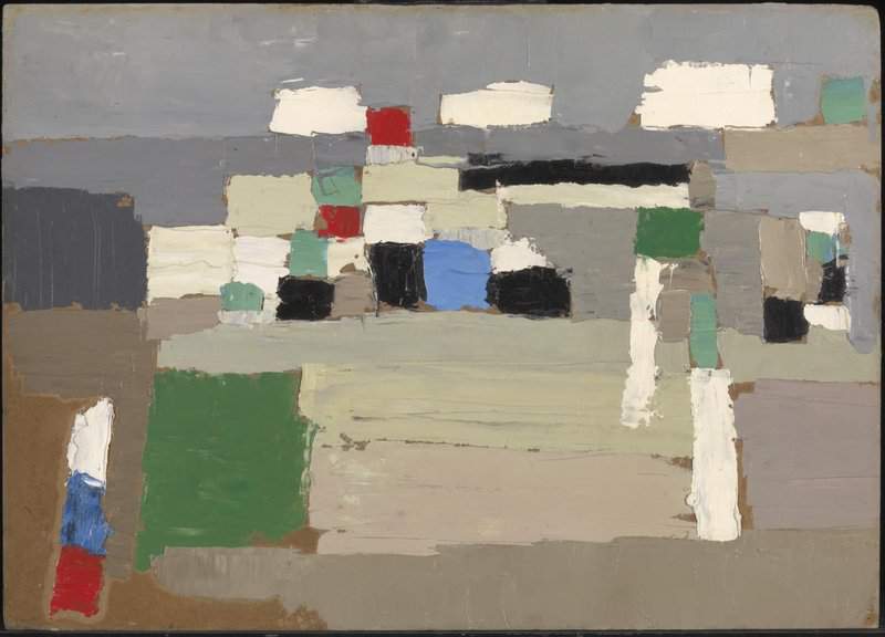Nicolas De Stael Etude De Paysage Landscape Study 1952