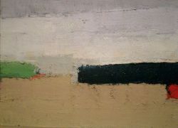 Peinture sur toile de Nicolas De Stael Fiesole Version 2 reproduction peinte à la main