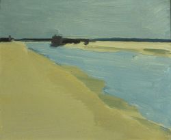 Peinture sur toile de Nicolas De Stael Landscape Beach 1954 reproduction peinte à la main