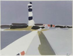 Peinture sur toile de Nicolas De Stael Le Phare reproduction peinte à la main