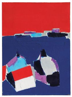 Peinture sur toile de Nicolas De Stael Marseille 1954 reproduction peinte à la main