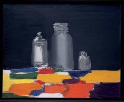 Peinture sur toile de Nicolas De Stael Nature Morte Aux Bocaux 1953 reproduction peinte à la main
