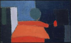 Peinture sur toile de Nicolas De Stael Nocturne 1950 reproduction peinte à la main