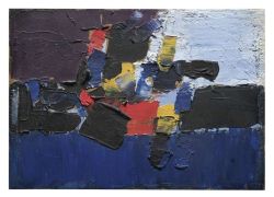 Peinture sur toile de Nicolas De Stael Parc Des Princes reproduction peinte à la main
