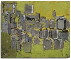 Peinture sur toile de Nicolas De Stael Paysage 1951-52 reproduction peinte à la main