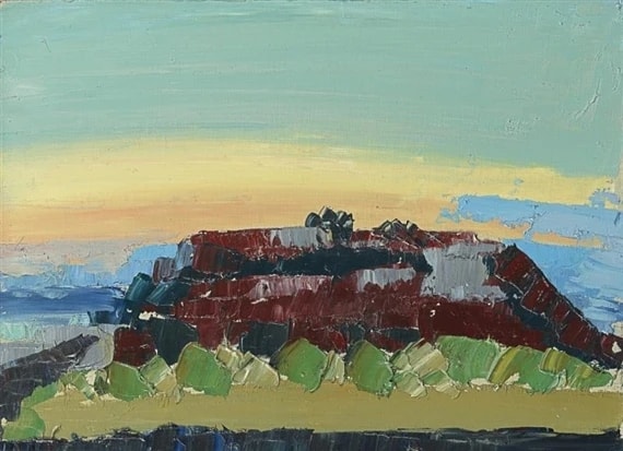 Nicolas De Stael Paysage De Provence - Grignan