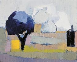 Peinture sur toile de Nicolas De Stael Paysage De Provence 1953 reproduction peinte à la main