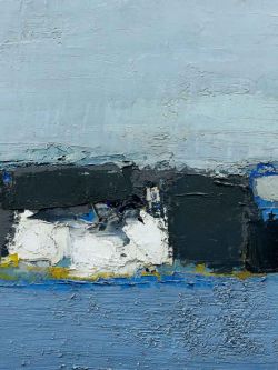 Peinture sur toile de Nicolas De Stael Plage Paysage Version 2 reproduction peinte à la main
