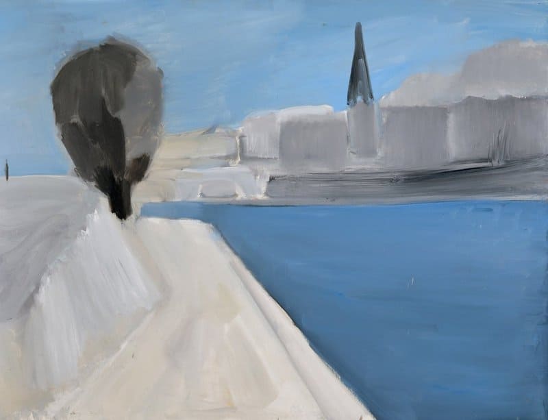 Nicolas De Stael Vue Des Quais De Paris 1954