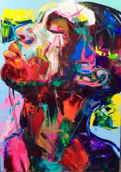 Peinture sur toile de Nielly 1 reproduction peinte à la main
