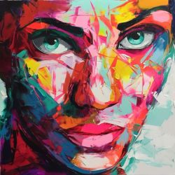 Peinture sur toile de Nielly 989 reproduction peinte à la main
