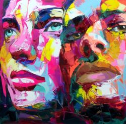 Peinture sur toile de Nielly Ana Et Don reproduction peinte à la main