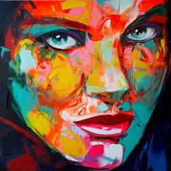 Peinture sur toile de Nielly Asia reproduction peinte à la main
