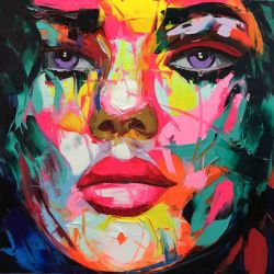 Peinture sur toile de Nielly Athena reproduction peinte à la main