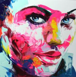 Peinture sur toile de Nielly Aude reproduction peinte à la main