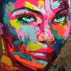 Peinture sur toile de Nielly Fjona reproduction peinte à la main