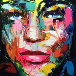 Peinture sur toile de Nielly Friday reproduction peinte à la main