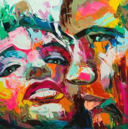 Peinture sur toile de Nielly Love reproduction peinte à la main