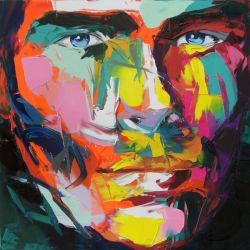 Peinture sur toile de Nielly Monsieur reproduction peinte à la main