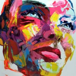 Peinture sur toile de Nielly Sidonie reproduction peinte à la main
