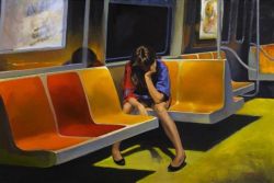 Nigel Van Wieck, Q Train reproduction peinte à la main