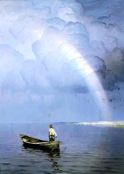 Nikolai Nikanorovich Dubovskoin Rainbow 1902 reproduction peinte à la main