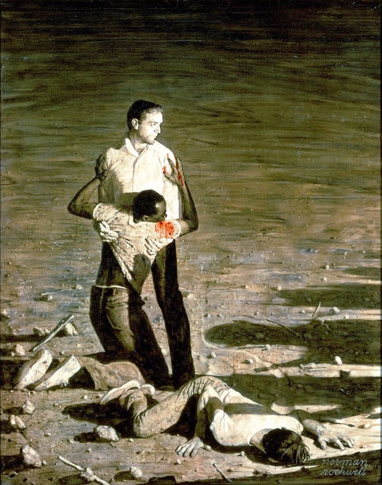 Norman Rockwell Southern Justice - Murder In Mississippi