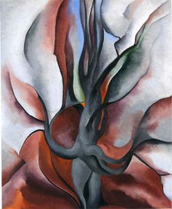 O'Keeffe, Arbres d'automne - L'érable reproduction peinte à la main