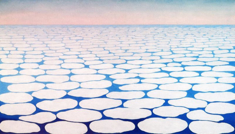 O'Keeffe, Ciel au dessus des nuages 3