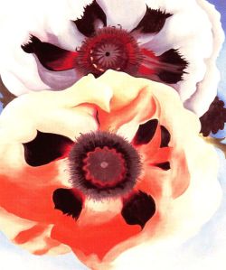 O'Keeffe, Coquelicots reproduction peinte à la main