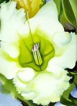 O'Keeffe, Coupe de gingembre argenté - 1939 reproduction peinte à la main