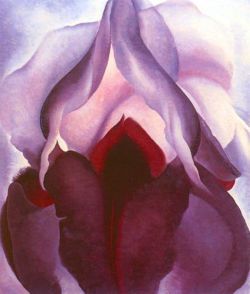 O'Keeffe, Fleur de vie 2 reproduction peinte à la main